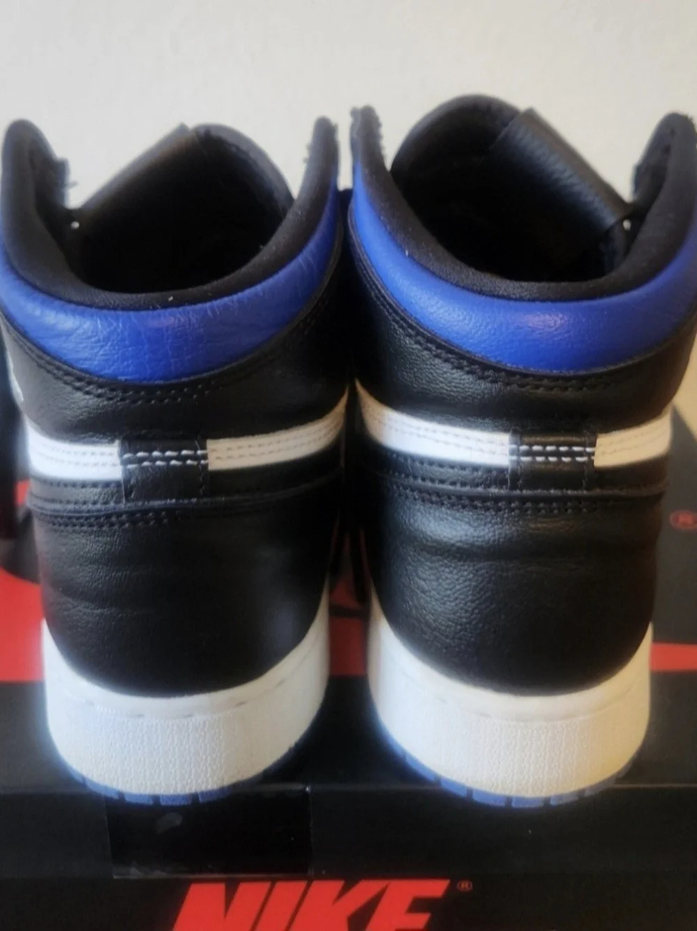 Nike Air Jordan Royal Toe sz 5y
